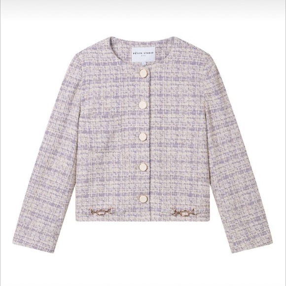 💐Petite Studio NYC Emerson Tweed Jacket - Picture 3 of 13